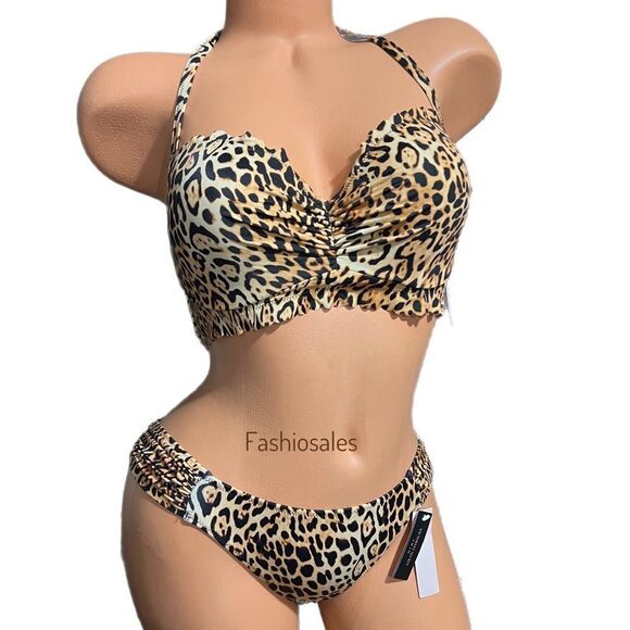 Victorias Secret Swim Zuma Sweetheart Demi Bikini top and Bottoms Set 38D / XL - Picture 3 of 3